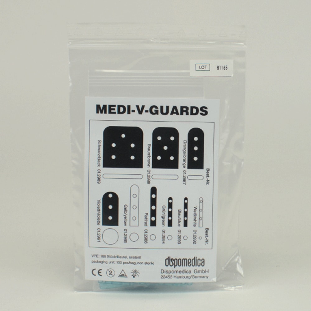 Medi-V-Guards blå 2,0mm 100st