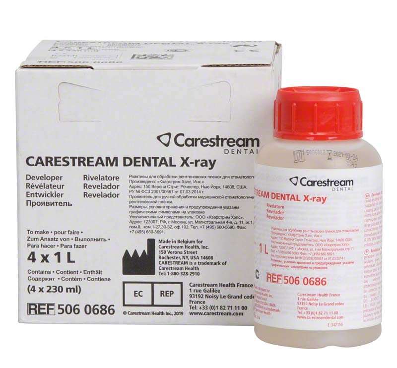 Carestream Dental X-Ray Framkallning 4x1L