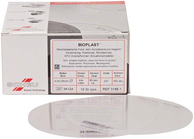 Bioplast 4,0x125mm rund 10st