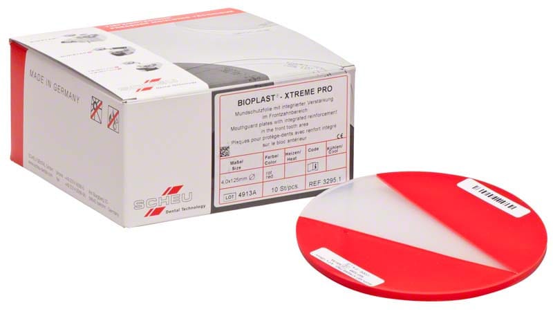Bioplast Xtreme Pro 4,0x125mm röd 10st