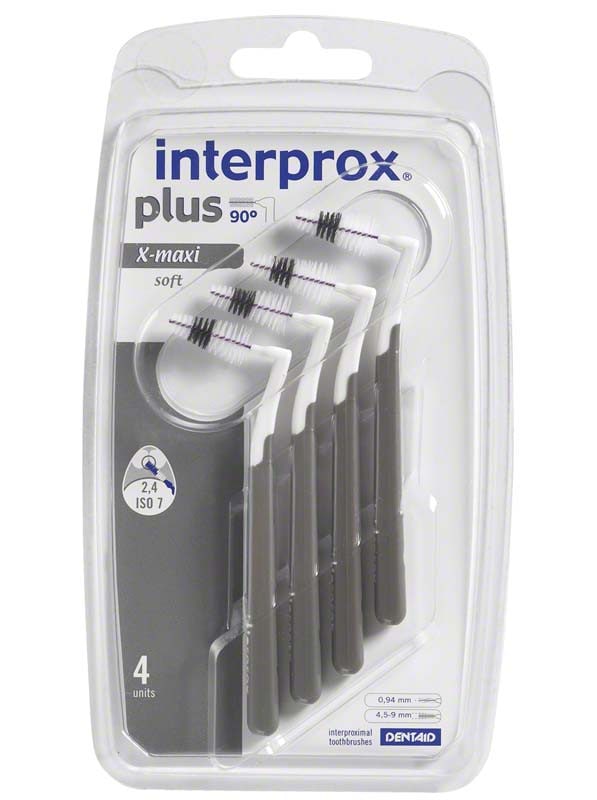 Interprox plus X-maxi Soft grå 4st