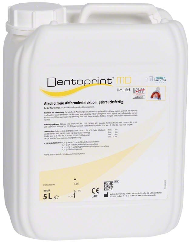 Dentoprint MD liquid 5Ltr