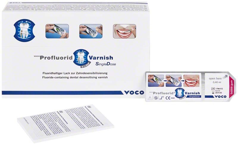 Profluorid Varnish Bubble Gum SingleDose 50x0,4ml 