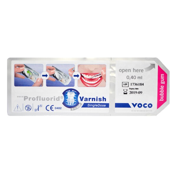 Profluorid Varnish Bubble Gum SingleDose 200x0,4ml