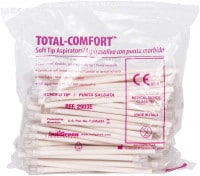 Total Comfort Salivsug klar/vit 100st
