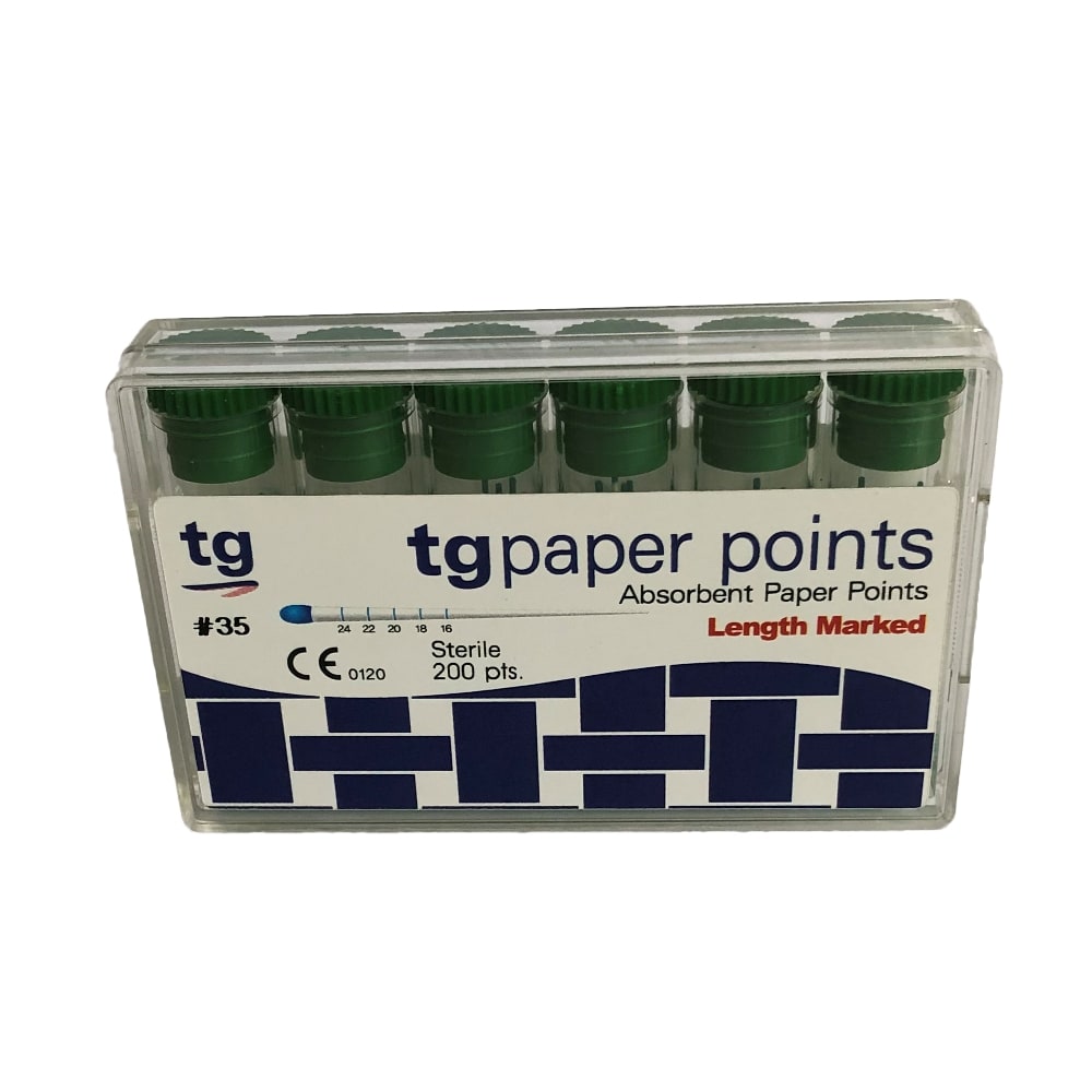 tg Pappersspetsar ISO 35 grön 200st