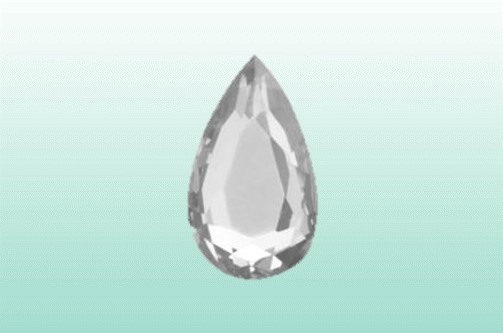 Tandsmycke Dental Diamond Droppe vit 3st