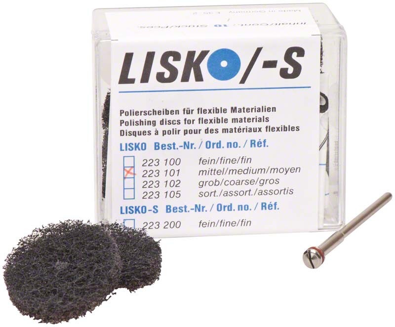 Lisko Polertrissa Medium Grå 10st