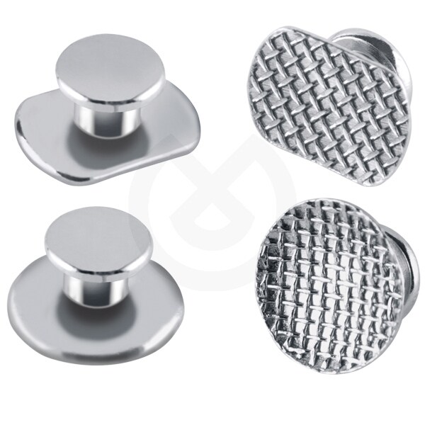 Lingual buttons rund 10st