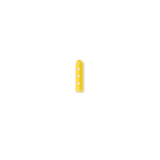 Instrumentskyddshätta gul 3,2x25,4mm 100st