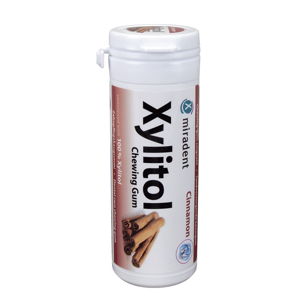 Miradent Xylitol Gum Cinnamon 30st