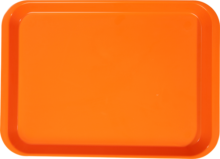 B-Lok Flat Trays Neon Orange
