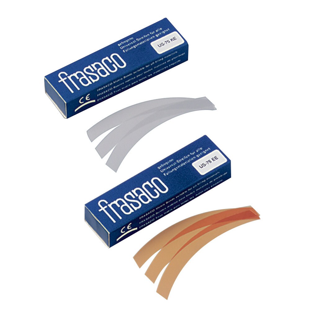 Frasaco universal strips curved extra thin 0.05mm