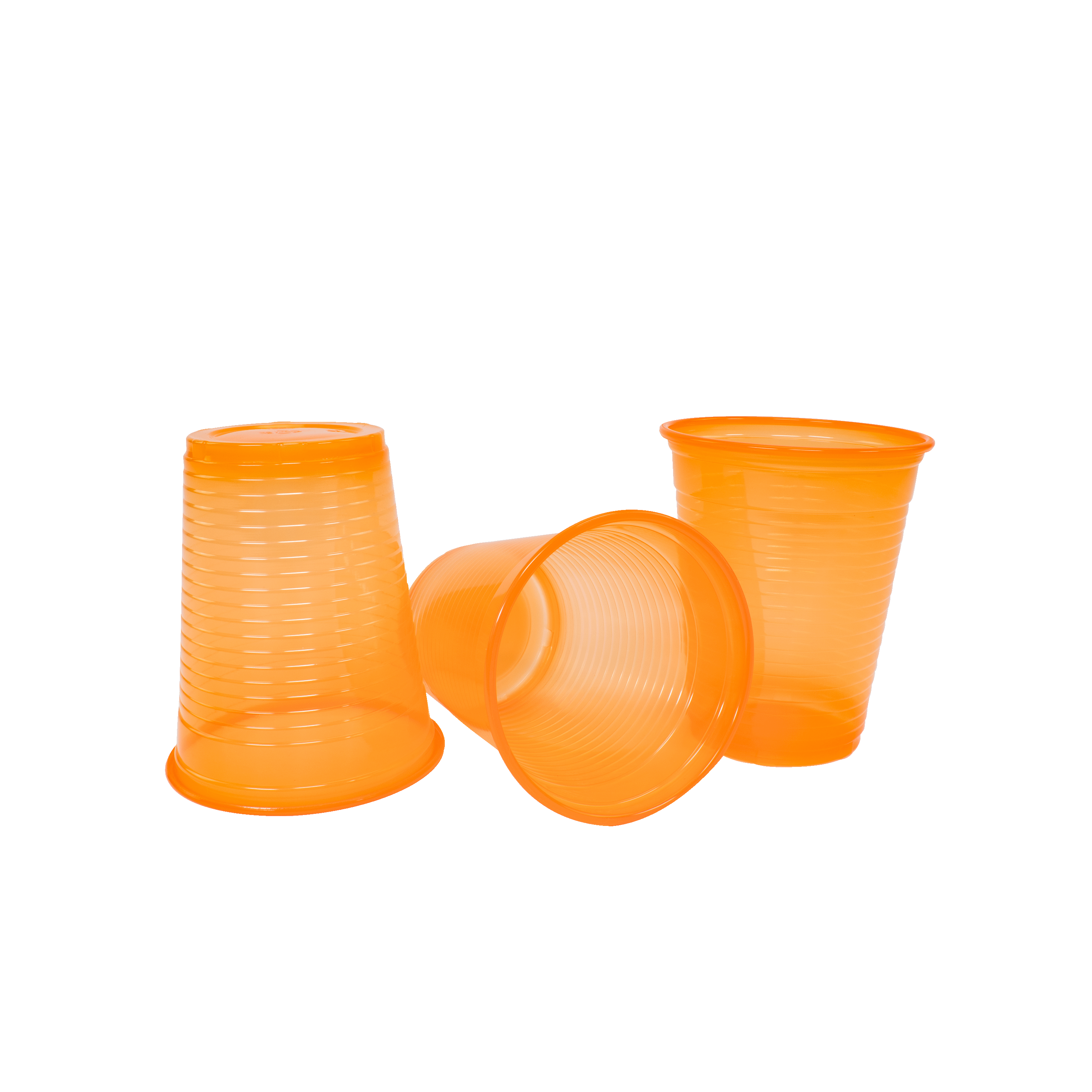 Pluline Plastbägare + Orange 3000st