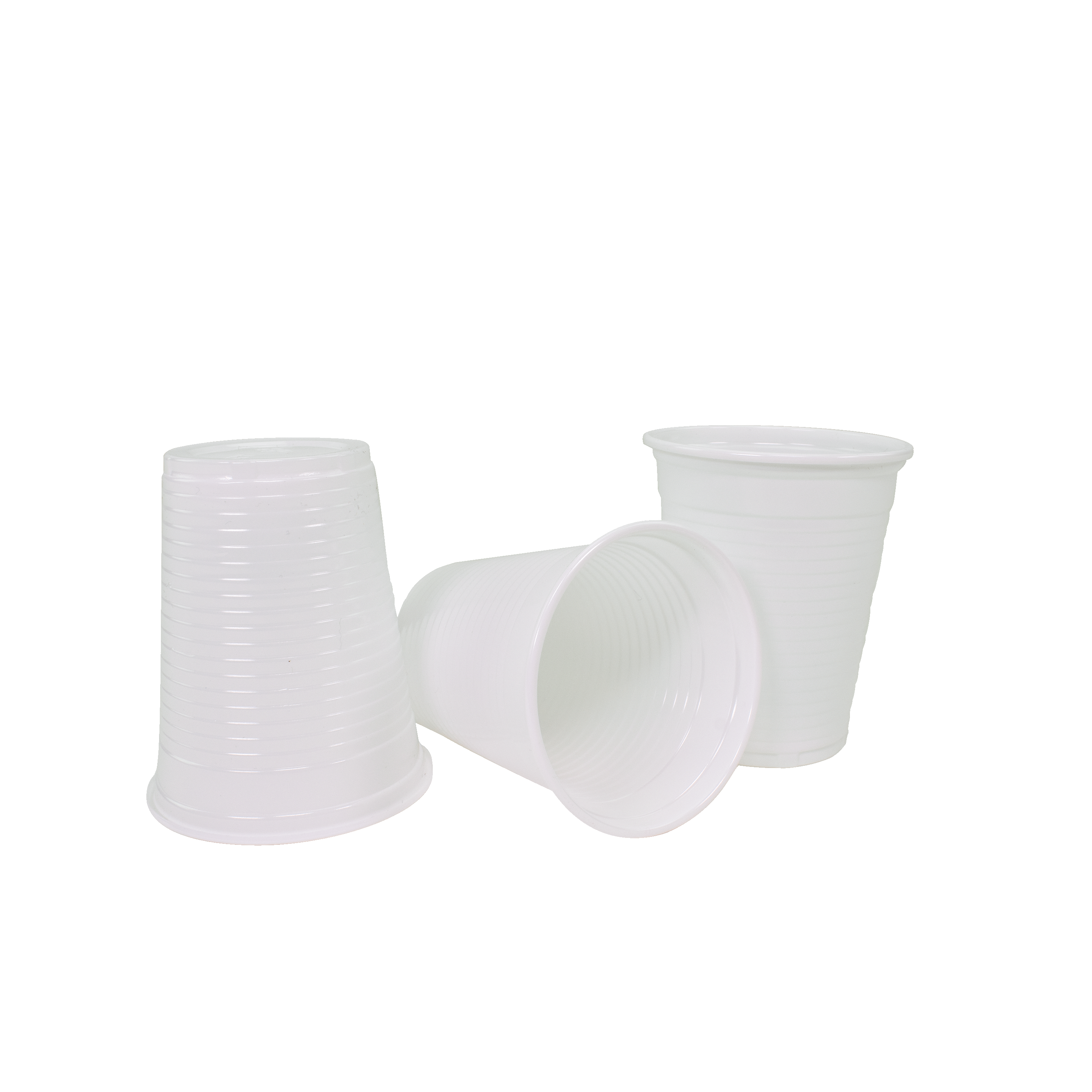 Pluline Plastbägare + Vit 3000st