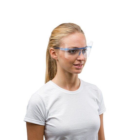 Skyddsglasögon gul inkl 30 skydd