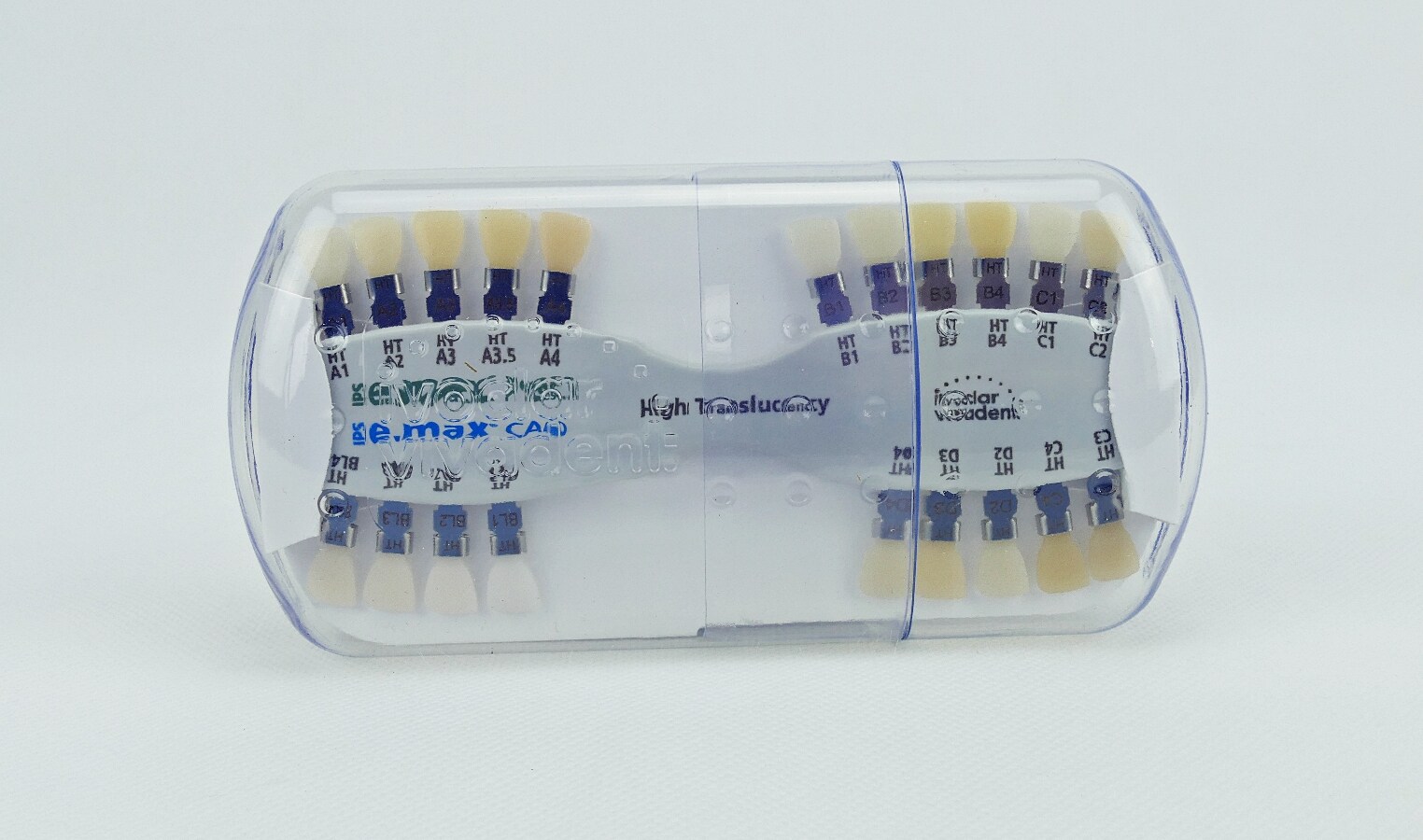IPS e.max Press/CAD HT Färgskala