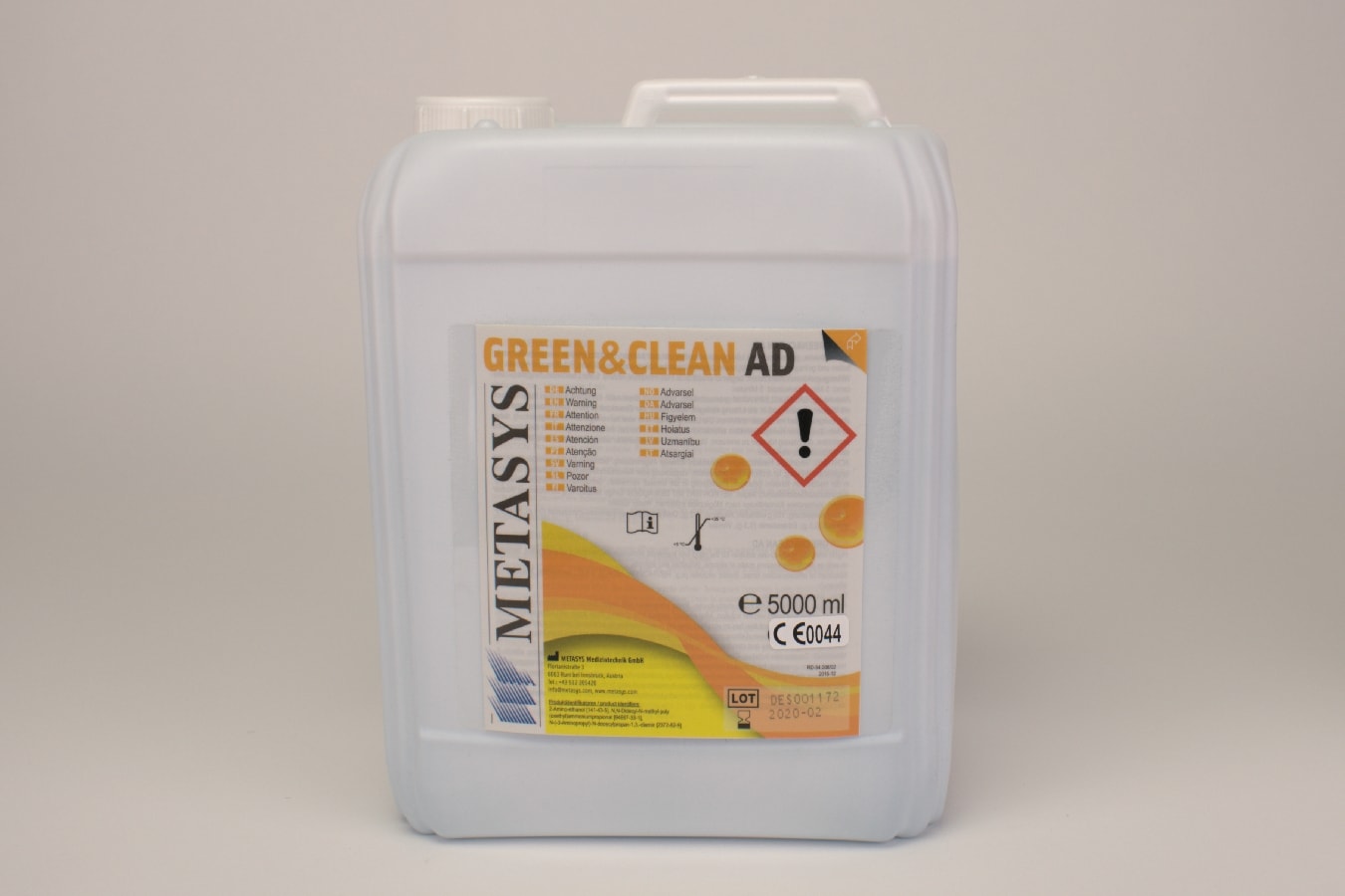 Green&Clean AD 5 Liter dunk
