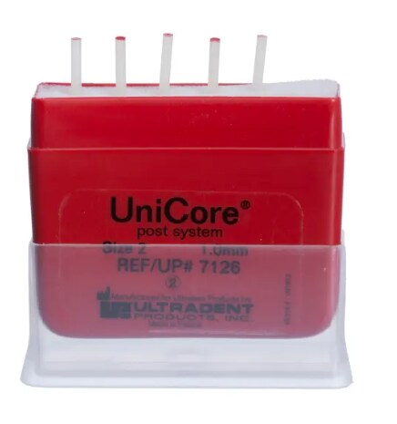 UniCore Stift nr 2 röd 1,0mm 5st