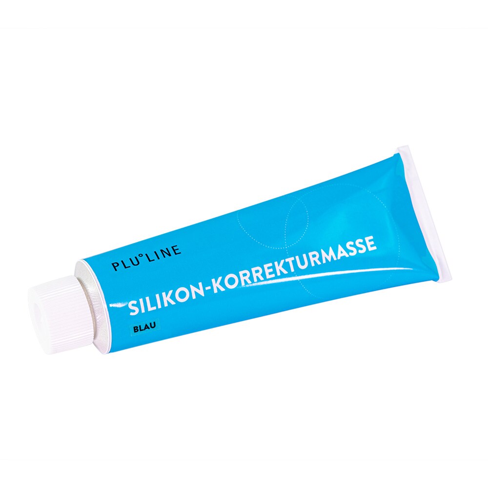 K-Silikon Korrekturmaterial PluLine Light mörkblå 150ml