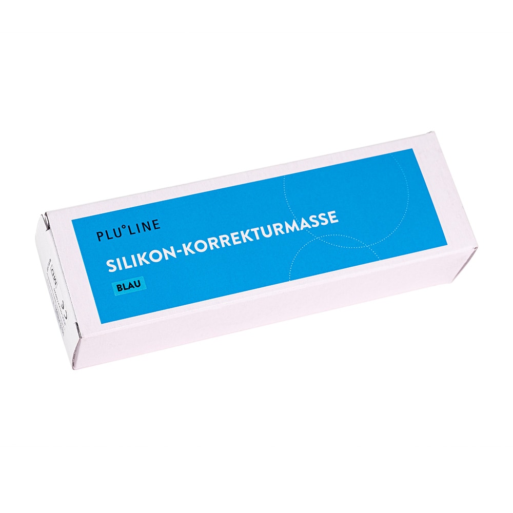 K-Silikon Korrekturmaterial PluLine Light mörkblå 150ml