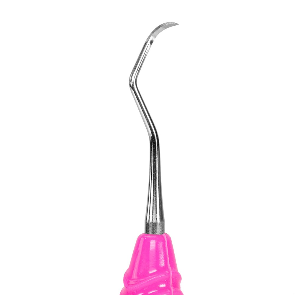 PLULINE Curette+Scaler universal M23A+M23 pink