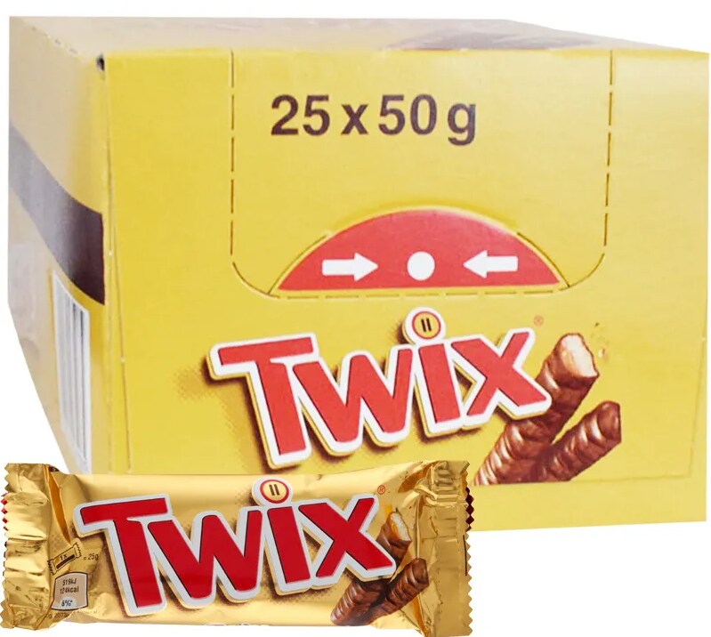 Twix 25 x 50gr