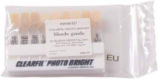 Clearfil Photo Bright Shade Guide