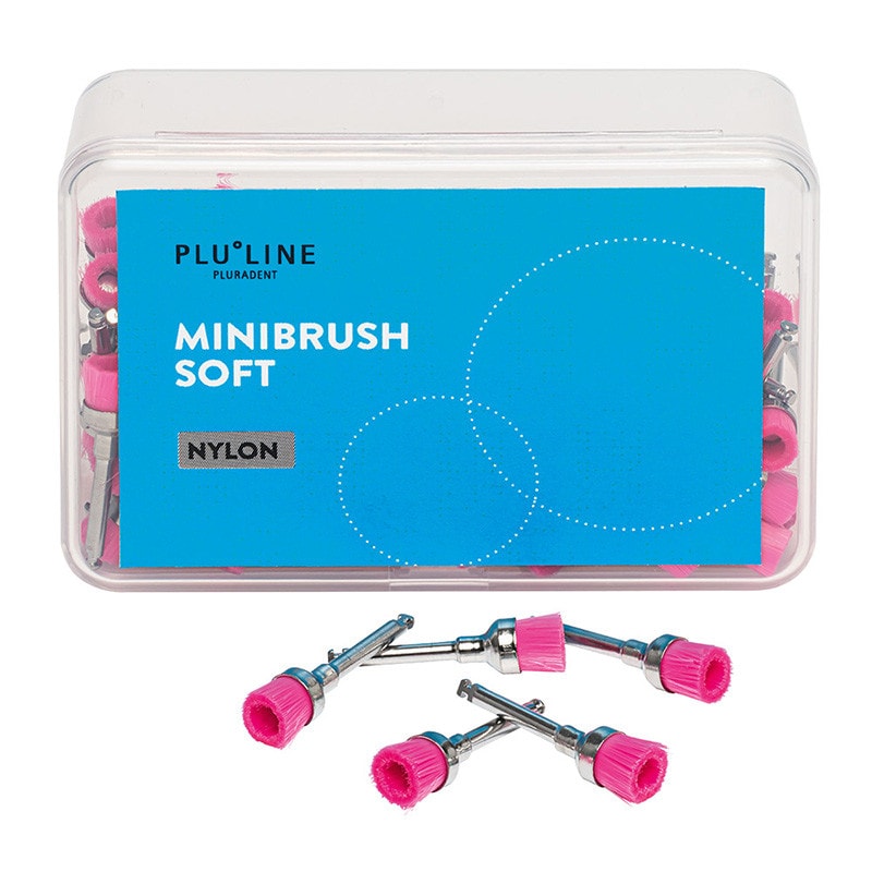 PLULINE MINIBRUSH ZR Nylon Soft Vst 100st