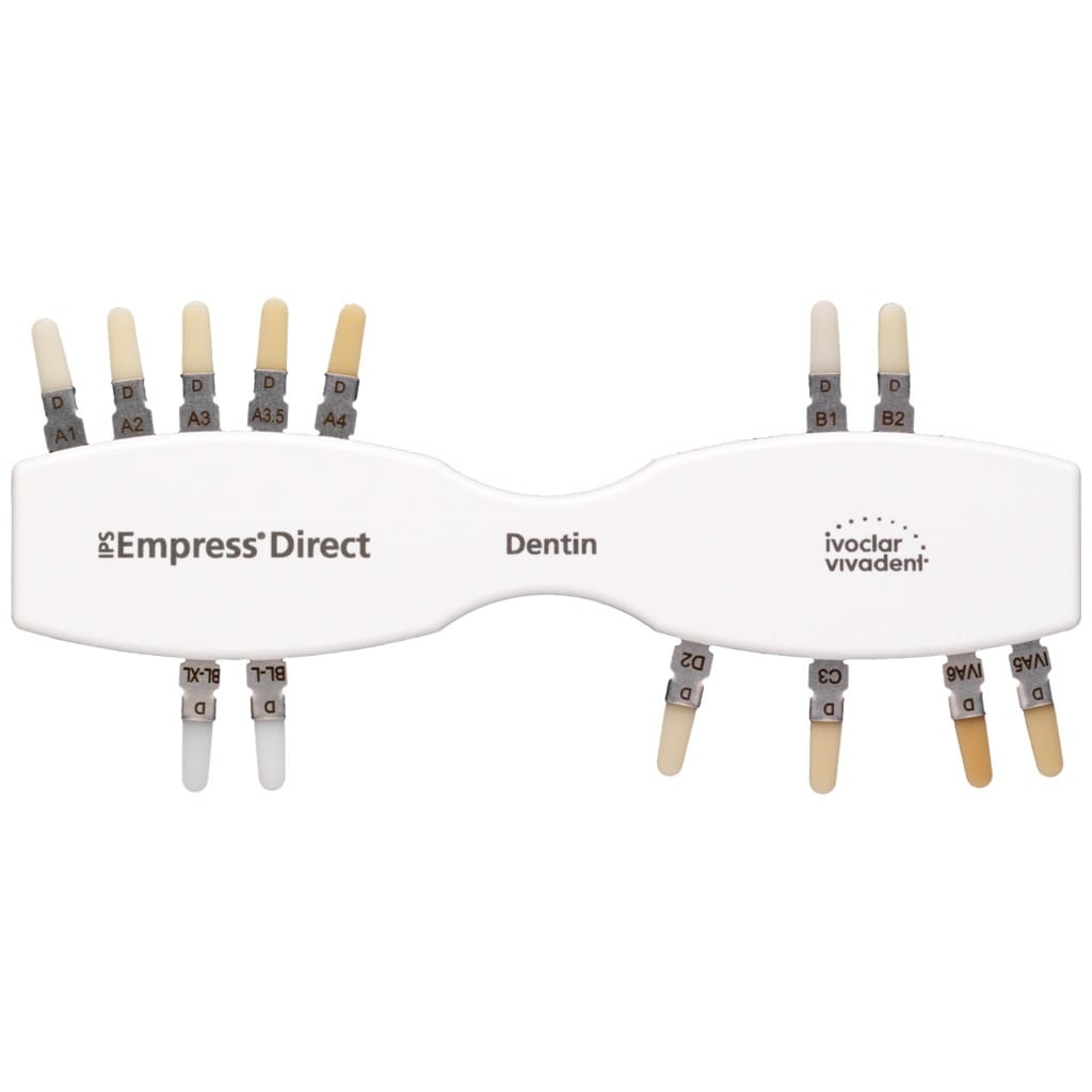 Empress Direct Färgskala Dentin