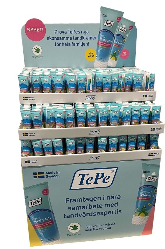 Tepe tandkräm halvpall