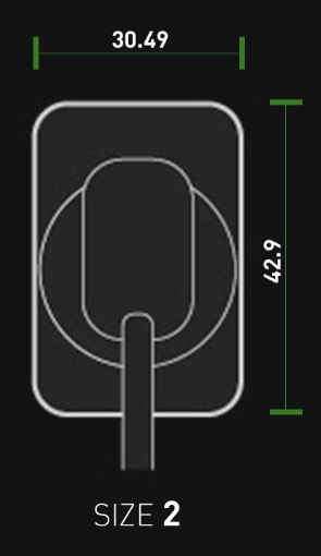 Röntgen Sensor Size 2