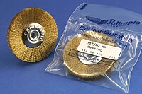 Putshjul mässingstråd 0,08mm 50mm