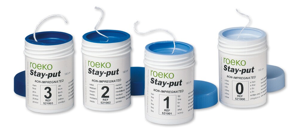 Stay-Put Retraktionstråd #0 x-fin 183cm