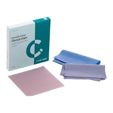 HySolate Latex Dental Dam assorted heavy 127x127, 52st