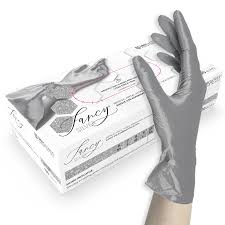 Unigloves FANCY SILVER Nitril XS 100st