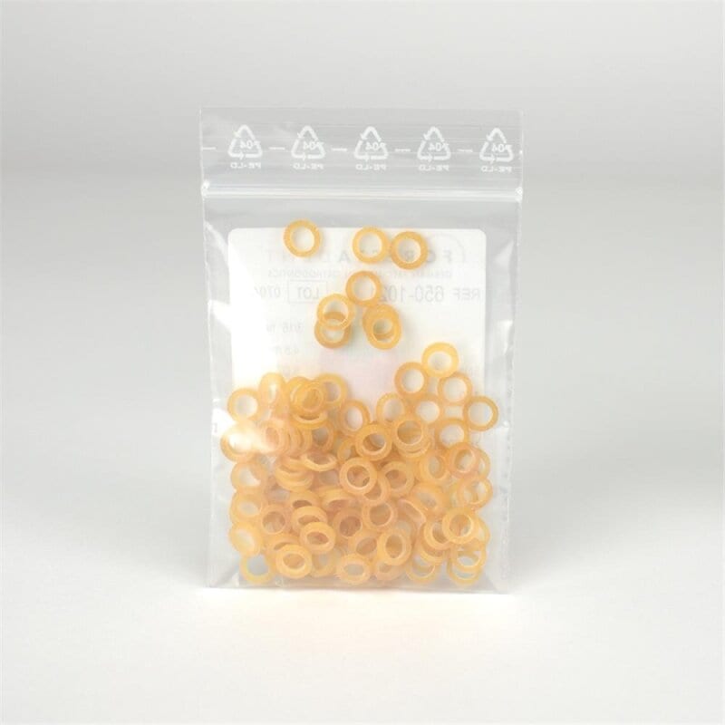 Gummiband Latex Elastic Heavy Jordgubb 1000st